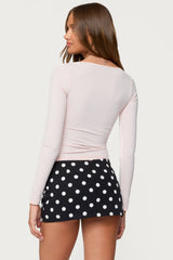 Orla Peekaboo Lace Cupped Top