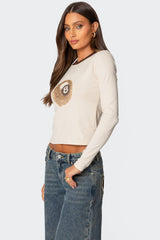 Leopard 8 Long Sleeve T Shirt