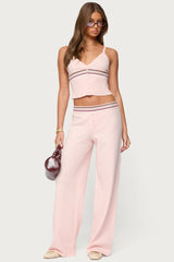 Miya Stripey Knit Pants