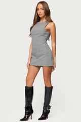 Macee Gingham Romper