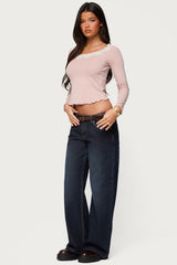 Emmery Lacey Boat Neck Top