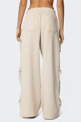 Claudette Baggy Ribbon Sweatpants