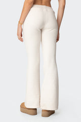 Plush Flared Pants