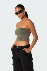 Tao Open Back Tube Top