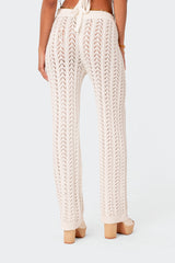 Hazel Crochet Pants