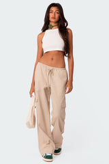 Square Neck Cropped Tank Top