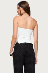 Karina Side Slit Tube Top