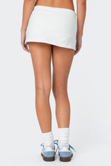 Bayside Slitted Micro Skort