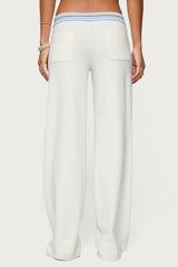 Miya Stripey Knit Pants