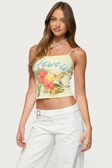 Hawaii Babe Tank Top