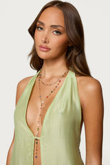 Cascading Gemstone Necklace Set