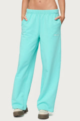 Only Edikted Straight Leg Sweatpants