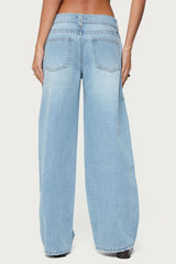 Rivka Low Rise Straight Leg Jeans