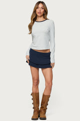 Brianna Striped Long Sleeve T Shirt