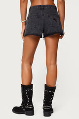 Fern Mid Rise Denim Shorts