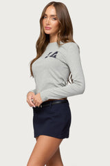 LA Girl Long Sleeve T Shirt